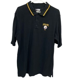 Steelers Polo shirt NFL Team Apparel L 100% Cotton. Moving make an offer